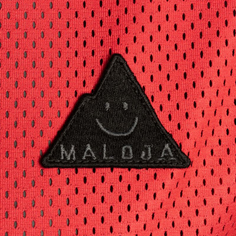 Dámský cyklistický dres Maloja ElferkofelM LS červená 35197 4