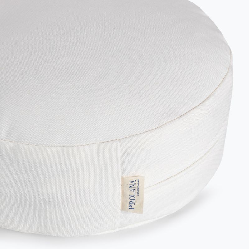 Meditační polštář JadeYoga Prolana Meditation Cushion Round Mini béžový 3022160 2