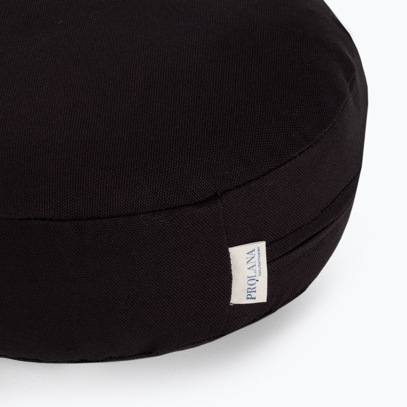 Meditační polštář JadeYoga Prolana Meditation Cushion Round Mini černý 3022660 2