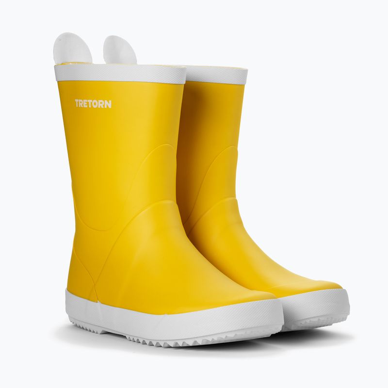 Tretorn Wings yellow wellingtons 47280007040 10