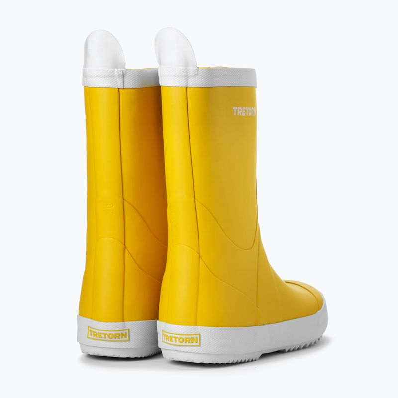 Tretorn Wings yellow wellingtons 47280007040 13