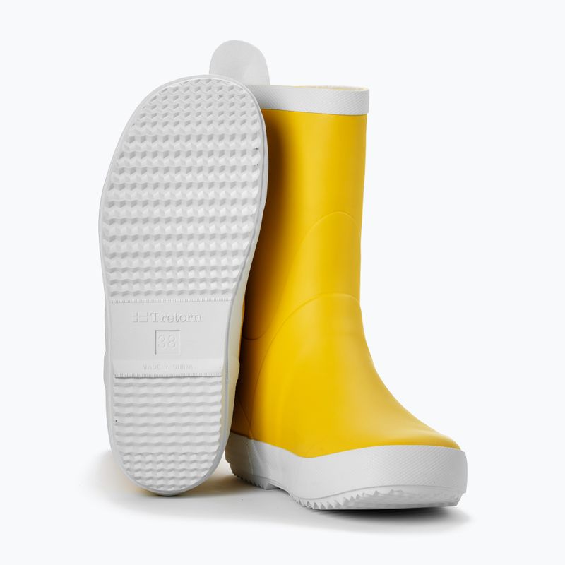 Tretorn Wings yellow wellingtons 47280007040 14