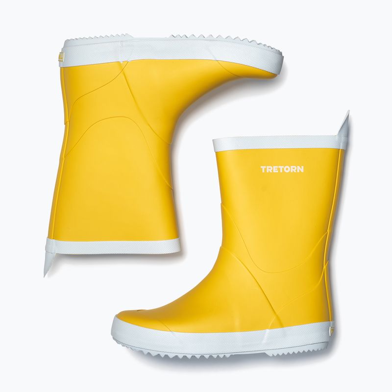 Tretorn Wings yellow wellingtons 47280007040 15