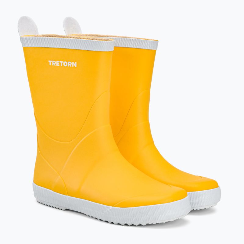 Tretorn Wings yellow wellingtons 47280007040 4