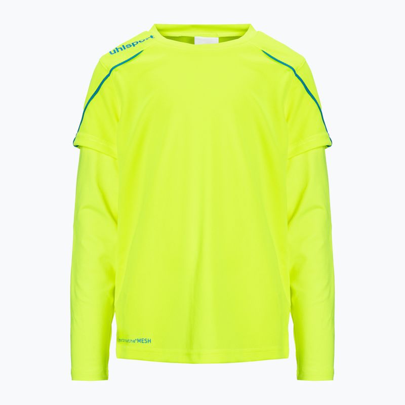 Dětské brankářské tričko uhlsport Stream 22 žluté 100562308