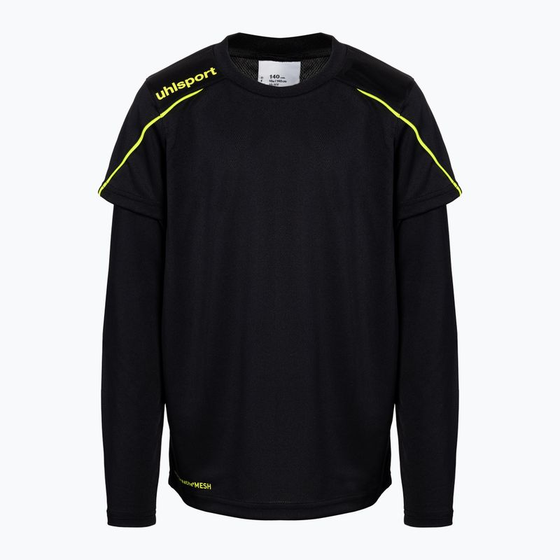 Dětské brankářské tričko uhlsport Stream 22 černé 100562309