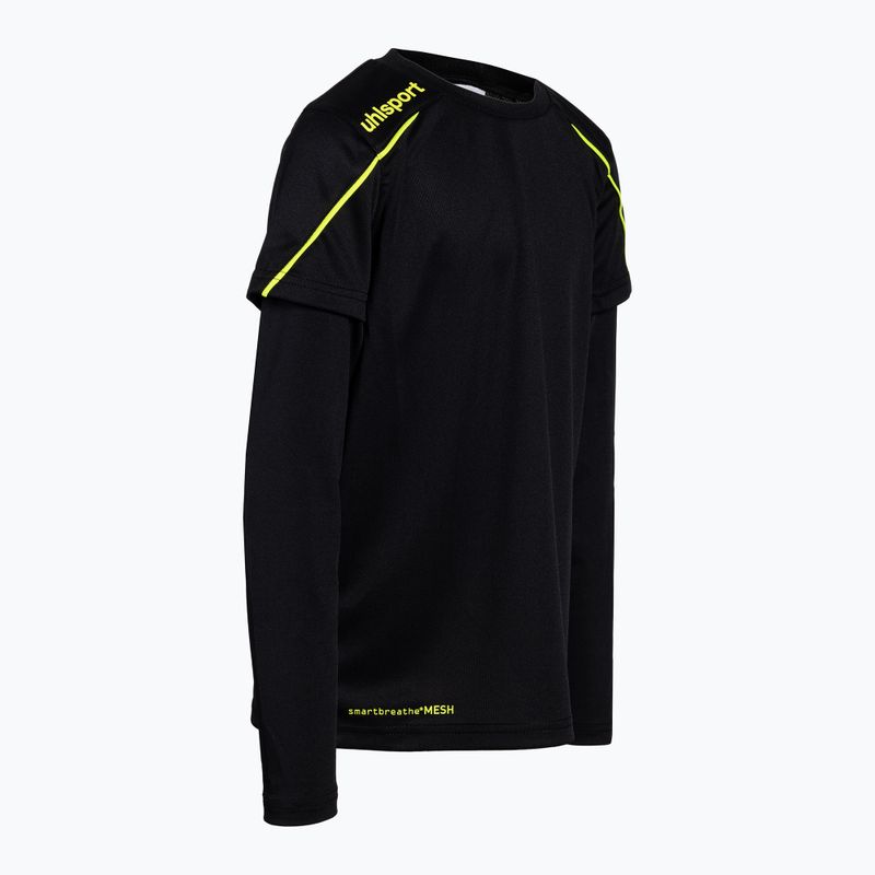 Dětské brankářské tričko uhlsport Stream 22 černé 100562309 3