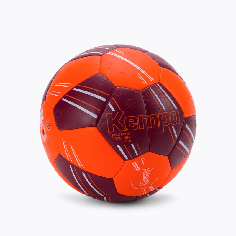 Kempa Spectrum Synergy Pro házená červená/oranžová velikost 2