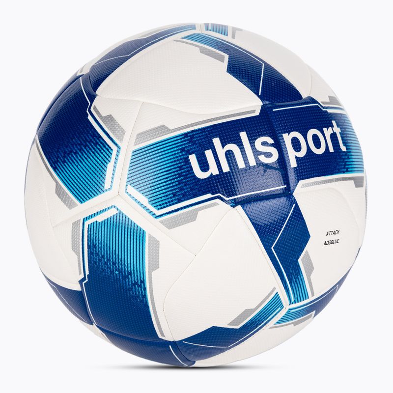 Fotbalový míč Uhlsport Attack Addglue white/royal/blue velikost 4 2