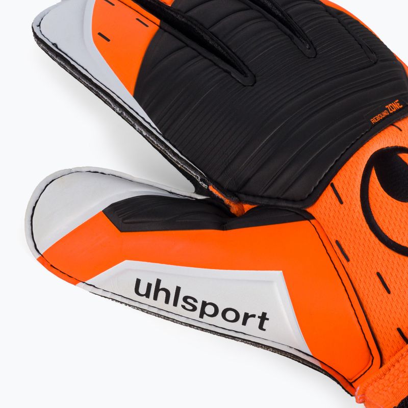 Brankářské rukavice uhlsport Soft Resist+ pooranžovo-bílé 101127501 3