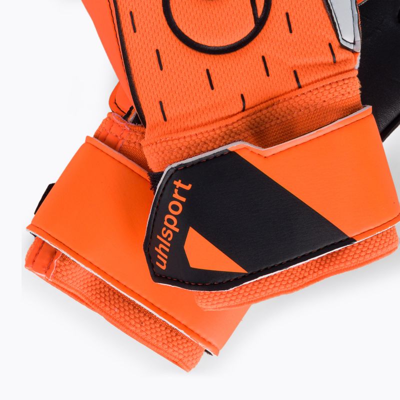 Brankářské rukavice uhlsport Soft Resist+ pooranžovo-bílé 101127501 4
