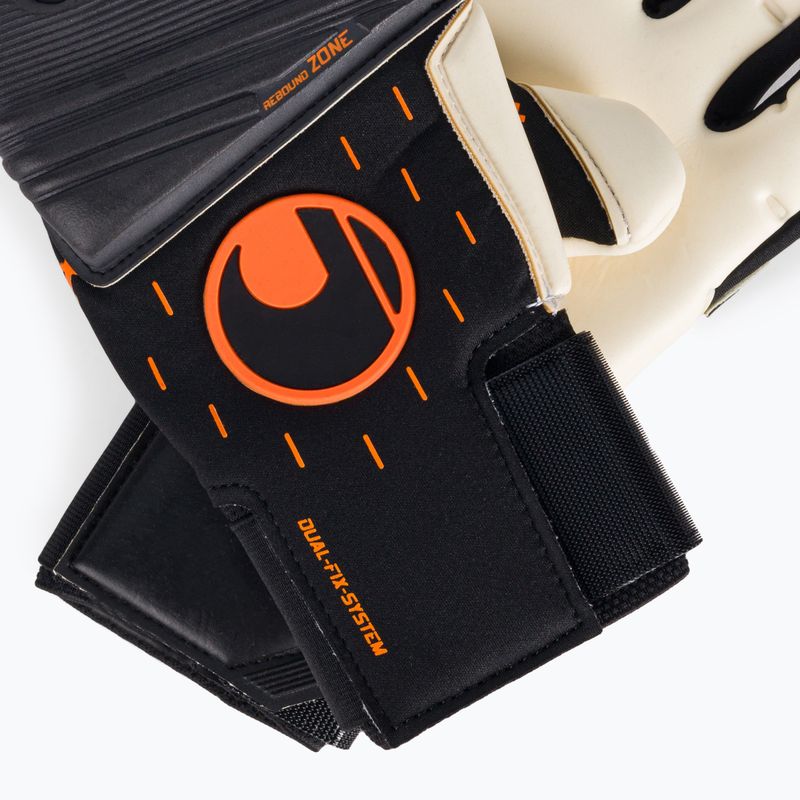 Brankářské rukavice Uhlsport Speed Contact Absolutgrip Reflex černo-bílé 101126201 4