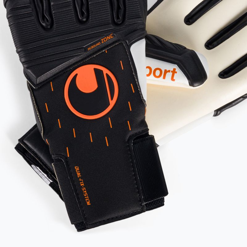 Brankářské rukavice  uhlsport Speed Contact Absolutgrip Hn černo-bílé 101126401 4