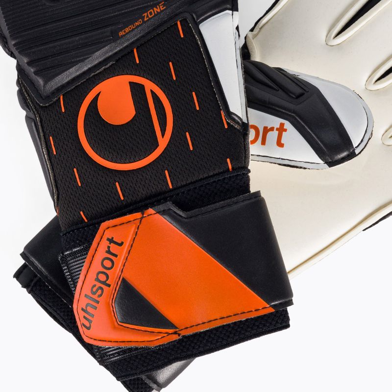 Brankářské rukavice uhlsport Speed Contact Supersoft černo-bílé 101126601 4