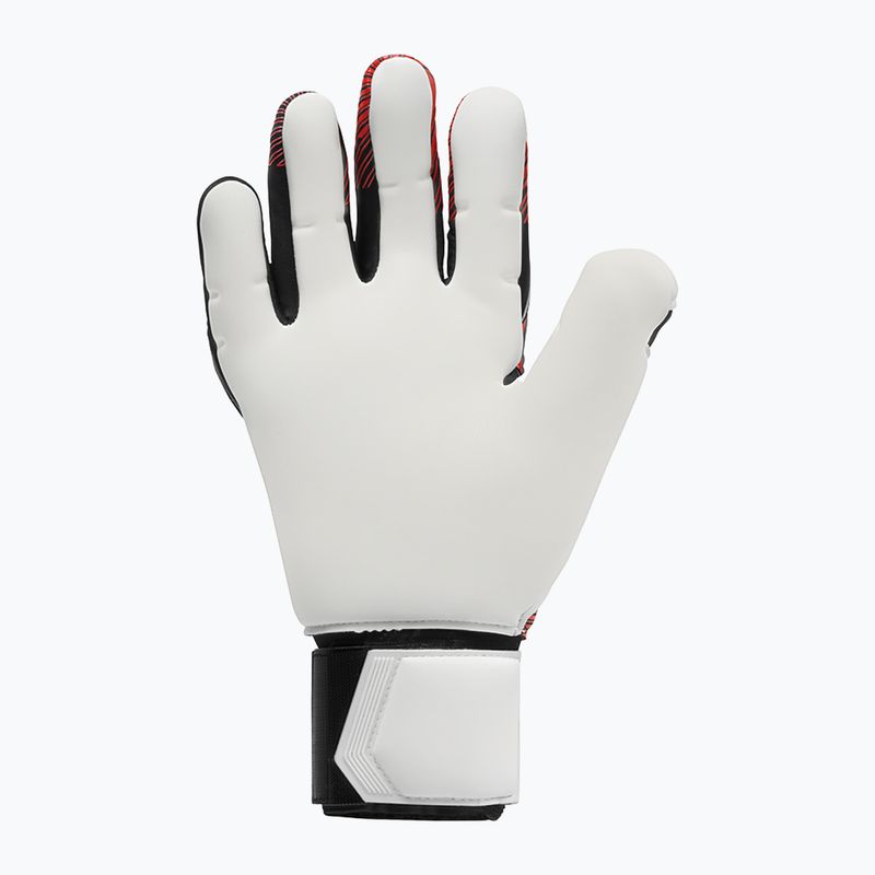 Dětské brankářské rukavice uhlsport Powerline Absolutgrip černá/červená/bílá 2