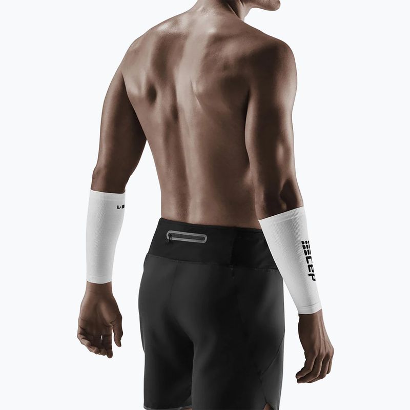 Kompresní rukávy CEP WS1F white/black 5