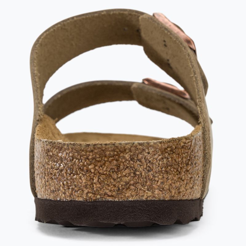 Pantofle BIRKENSTOCK Arizona SBF LEOI  Narrow tobacco brown 7
