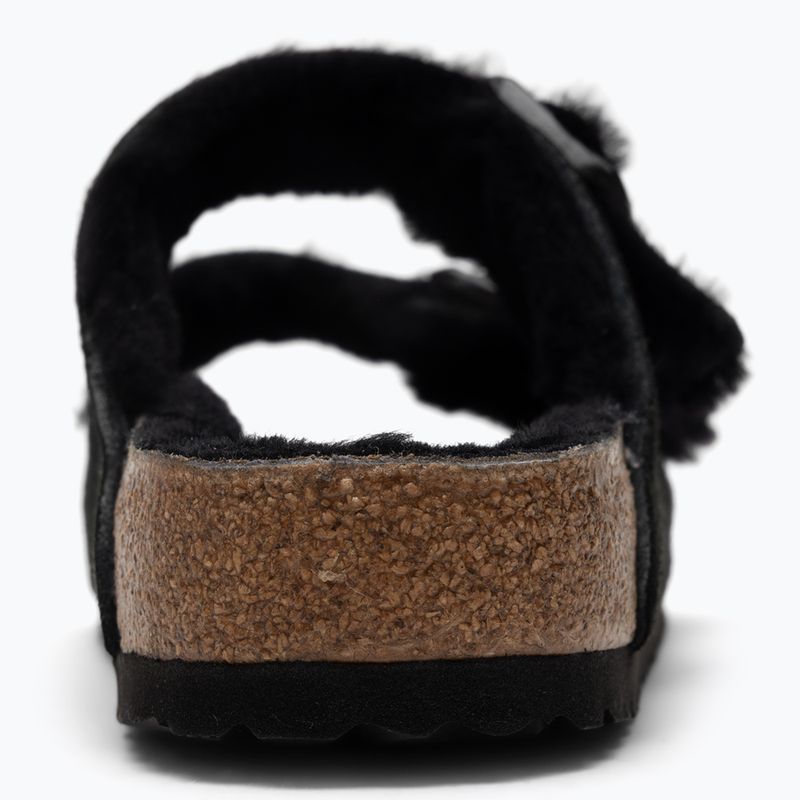 Nazouváky BIRKENSTOCK Arizona Shearling SL Regular black 6