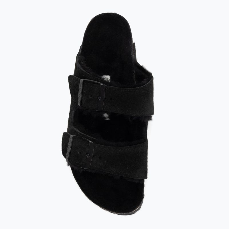 Nazouváky BIRKENSTOCK Arizona Shearling SL Narrow black 5