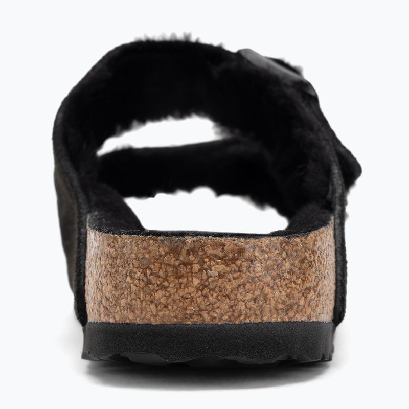 Nazouváky BIRKENSTOCK Arizona Shearling SL Narrow black 6