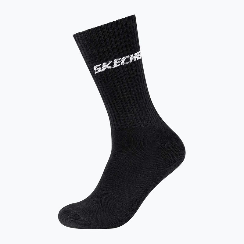 Ponožky Skechers Cushioned Long Tennis 3 páry black 2