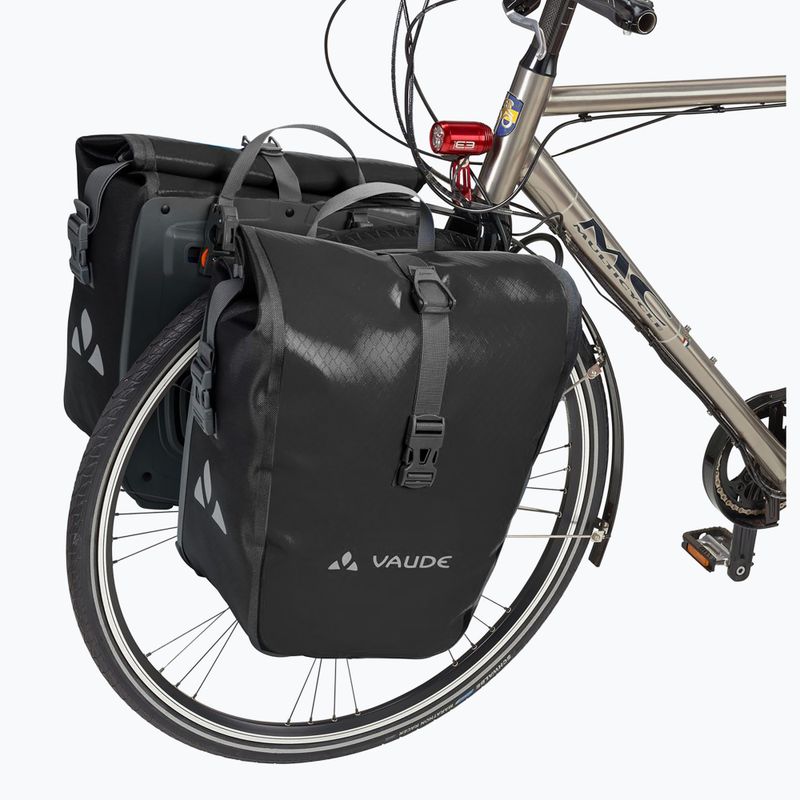 VAUDE Aqua Front 28 l černé cyklistické brašny na nosiče 4