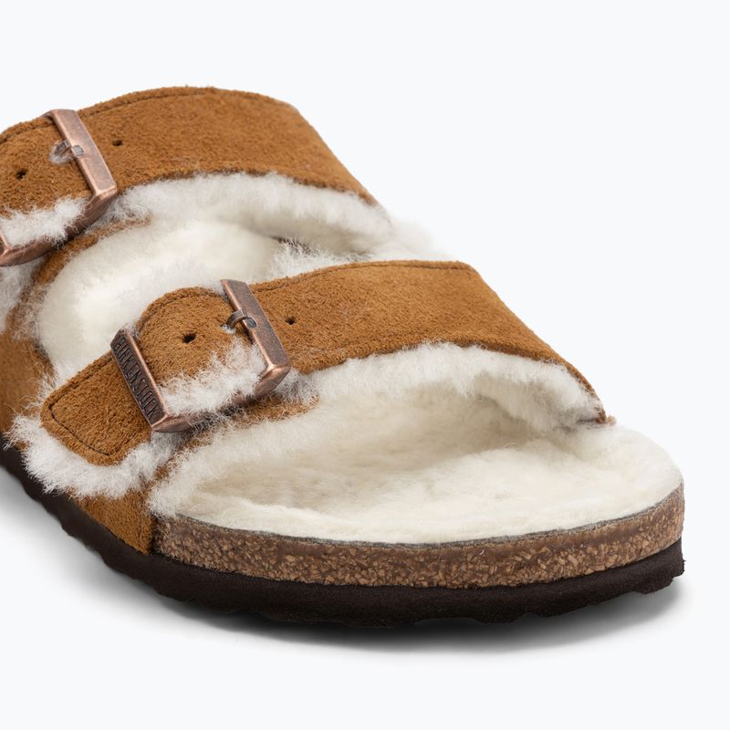 Nazouváky BIRKENSTOCK Arizona Shearling SL Regular mink 7