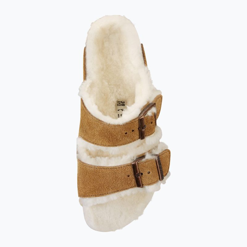 Nazouváky BIRKENSTOCK Arizona Shearling SL Narrow mink 3