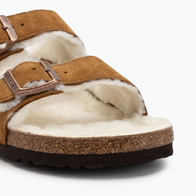 Nazouváky BIRKENSTOCK Arizona Shearling SL Narrow mink 7
