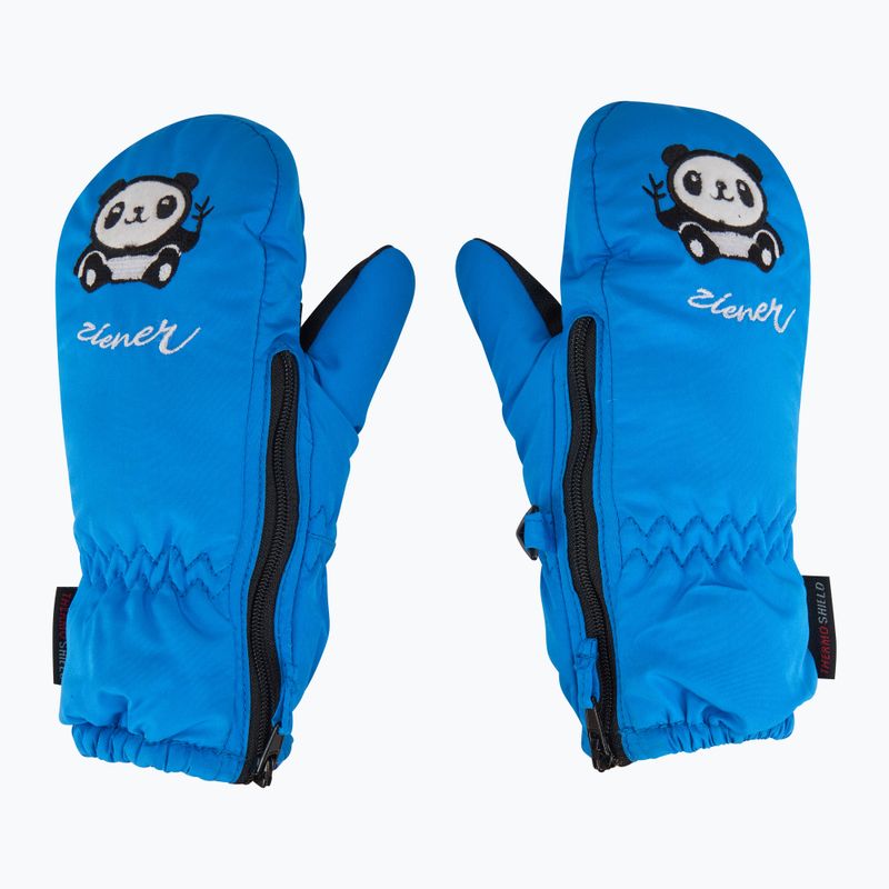 Dětské lyžařské rukavice ZIENER LE Zoo Minis persian blue 3