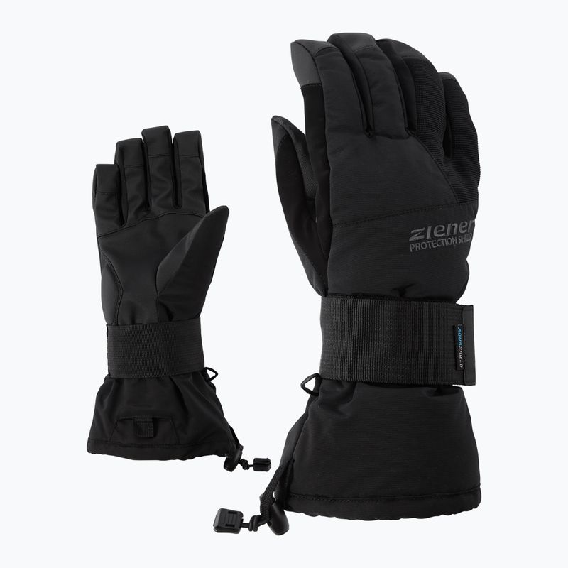 Snowboardové rukavice ZIENER Merfos As černé 801701.12 5