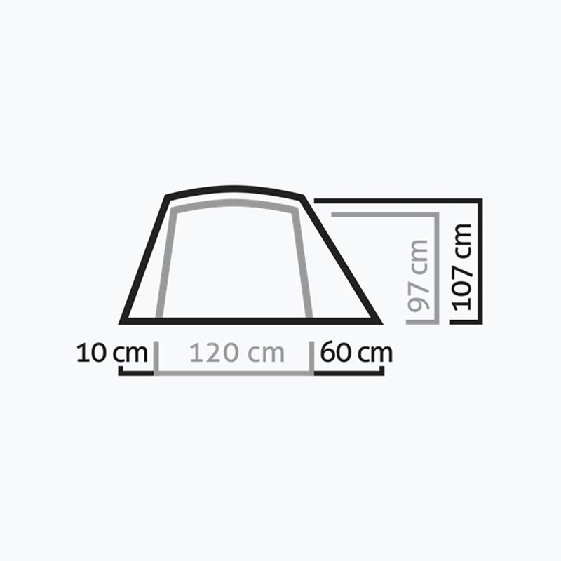 Salewa Micra II green 00-0000005715 Trekingový stan pro 2 osoby 2