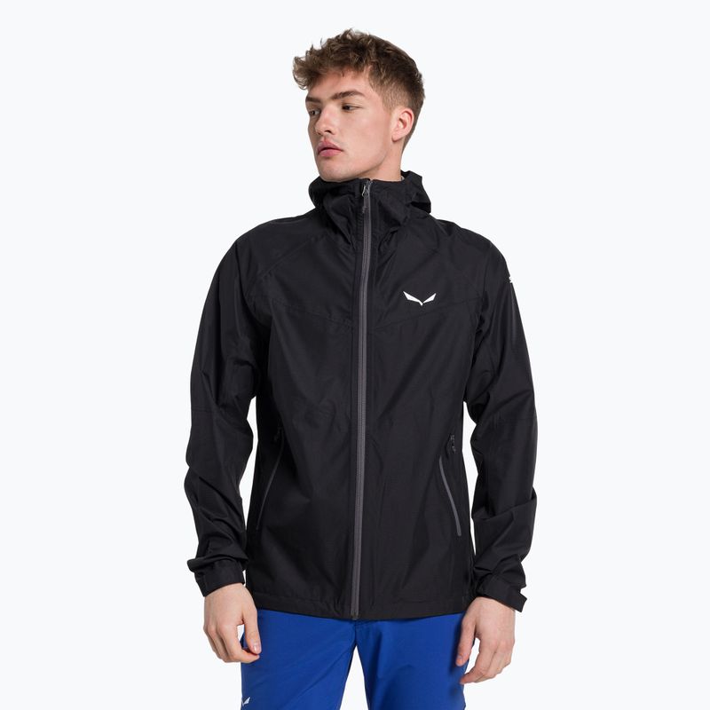 Salewa pánská bunda do deště Puez Aqua 3 PTX černá 00-0000024545
