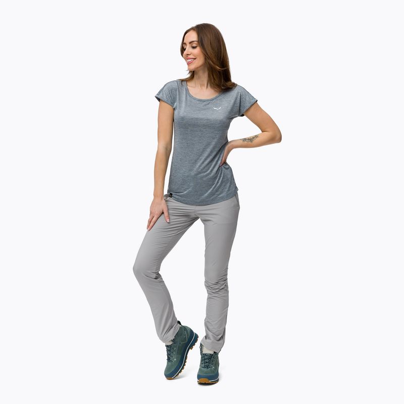 Dámské trekové tričko Salewa Puez Melange Dry grey 00-0000026538 2