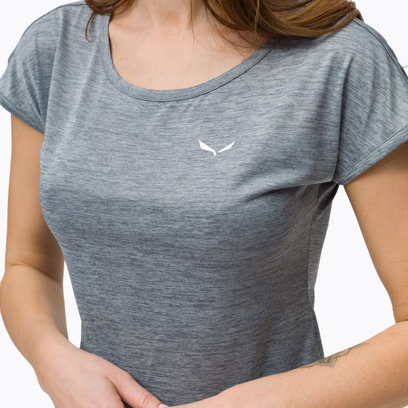 Dámské trekové tričko Salewa Puez Melange Dry grey 00-0000026538 4