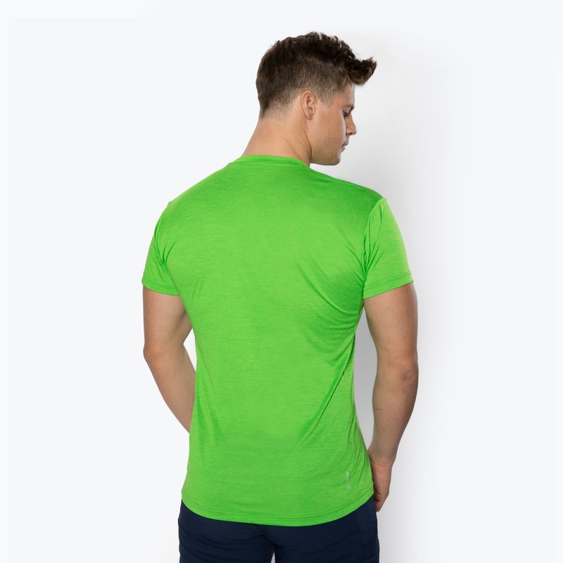 Pánské trekové tričko Salewa Puez Melange Dry pale frog melange 00-0000026537 3