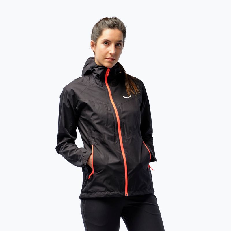 Salewa dámská bunda do deště Puez Aqua 3 PTX černá 00-0000024546