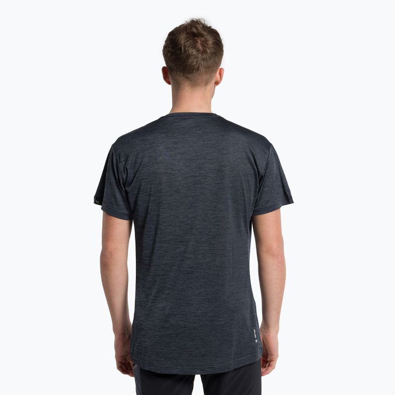 Pánské trekové tričko Salewa Puez Melange Dry černé 00-0000026537 3