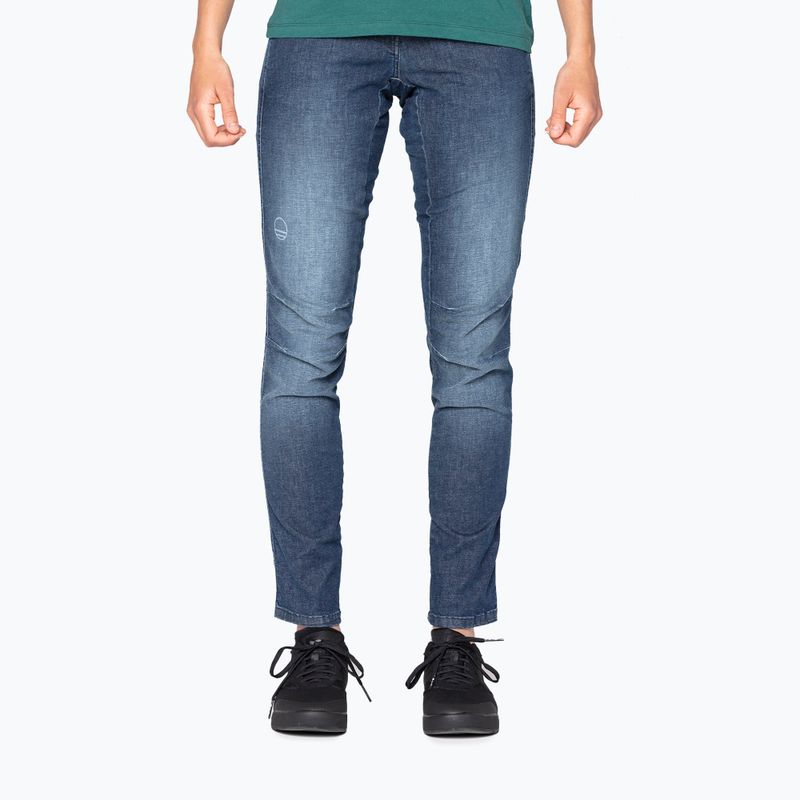 Dámské lezecké kalhoty Wild Country Session Denim blue 40-0000095209