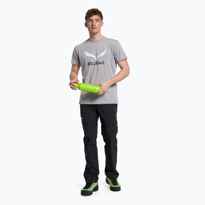 Pánské trekové tričko Salewa Solidlogo Dry grey 00-0000027018 2