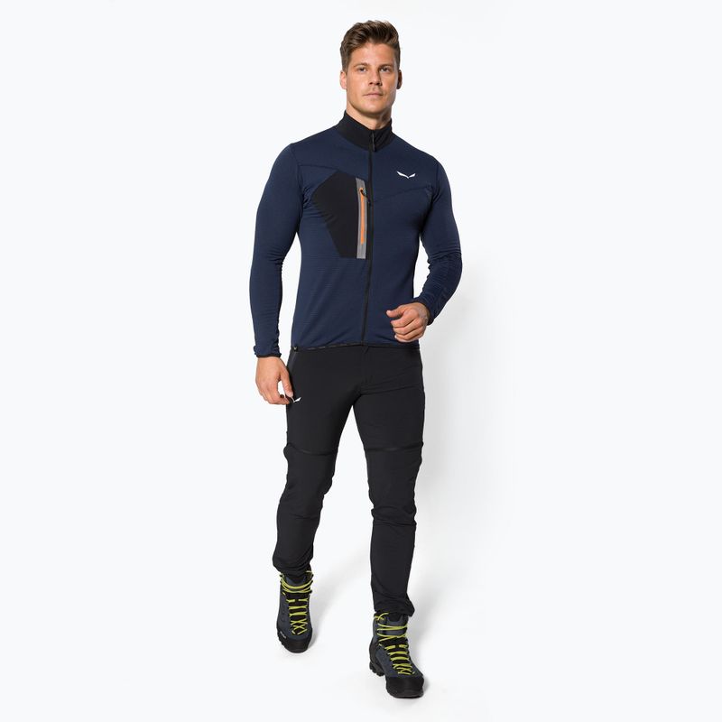 Pánská fleecová mikina Salewa Pedroc navy blue 00-0000027719 2