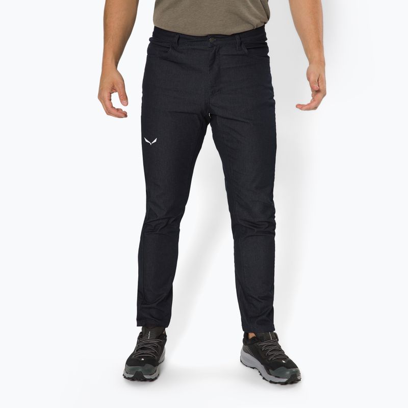 Salewa pánské lezecké kalhoty Agner Denim 2 black 00-0000027876