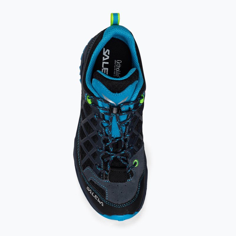 Salewa Wildfire dětské trekové boty modré a tmavě modré 00-0000064007 6
