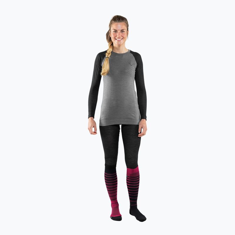 Dámské funkční triko s dlouhým rukávem  DYNAFIT Tour Light Merino black out 2