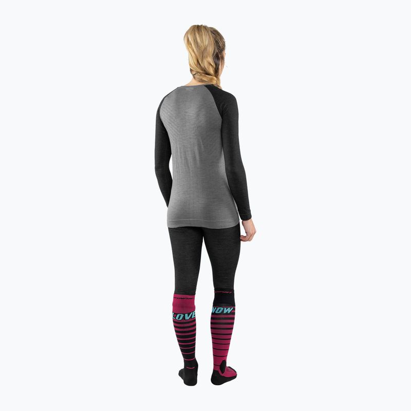 Dámské funkční triko s dlouhým rukávem  DYNAFIT Tour Light Merino black out 3