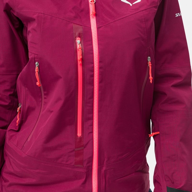 Salewa dámská bunda do deště Sella Responsive bordó 00-0000027879 5