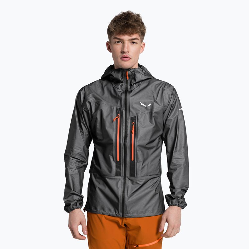 Salewa pánská bunda do deště Lagorai GTX Active šedá 00-0000027900