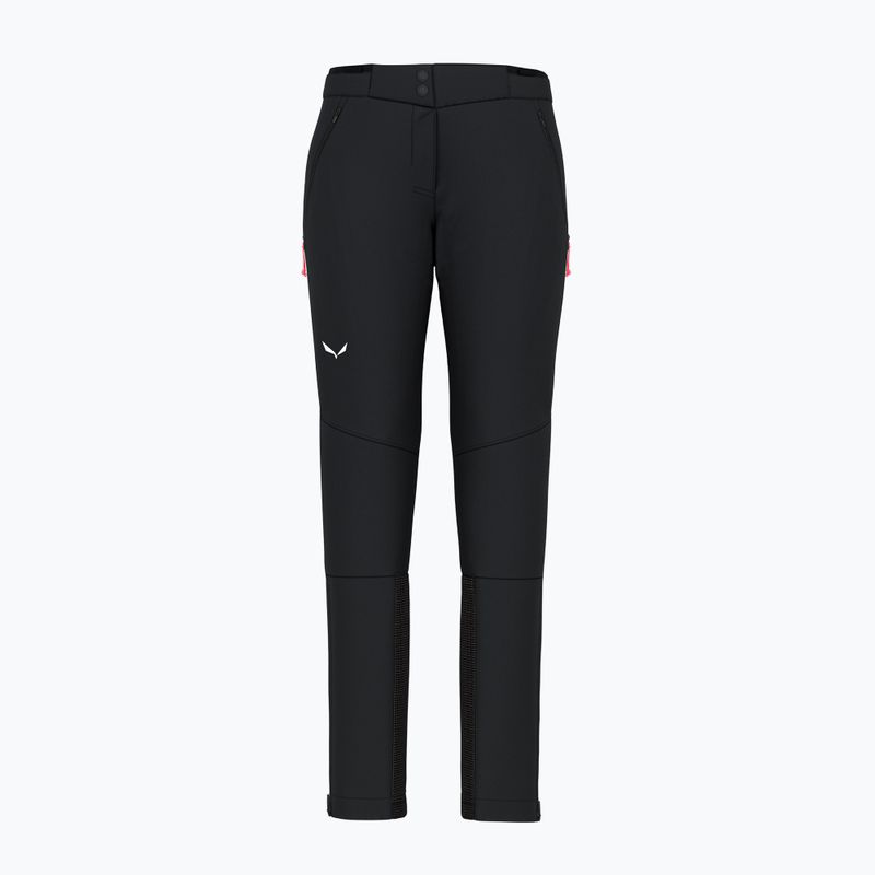 Dámské softshellové kalhoty Salewa Lagorai Durastretch black out 2