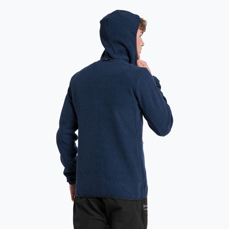 Pánská fleecová mikina Salewa Nuvolo PL navy blue 00-0000027922 3