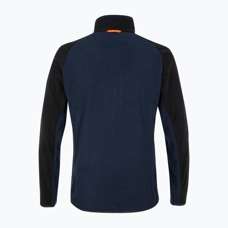 Pánská fleecová mikina Salewa Paganella EN navy blue 27924 7